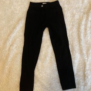 Crewcuts little girls black leggings